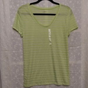 ✨NWOT✨Loft green t-shirt sz Small
